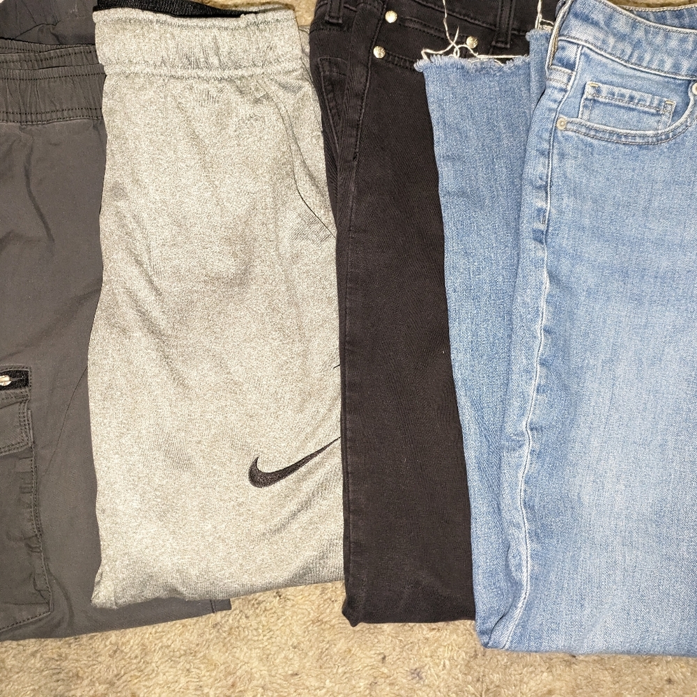 4 women pant and jeans